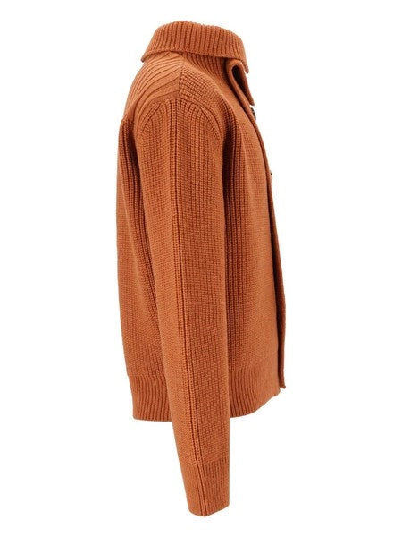 Cardigan in lana Marino