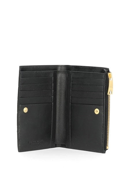 Portafoglio Intrecciato Bi-fold medio