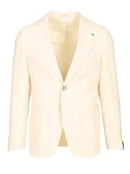 Blazer "Vesuvio" in lana e seta