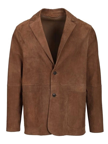 Blazer in suede