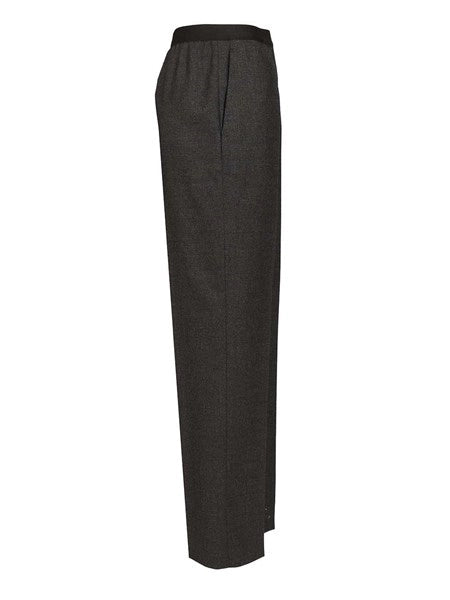 Pantaloni dritti in lana