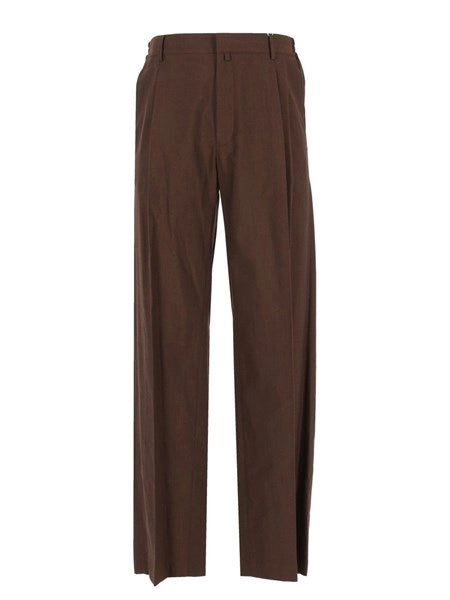 Pantaloni a gamba larga con pinces