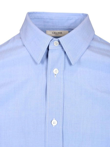 Camicia classica in popeline di cotone