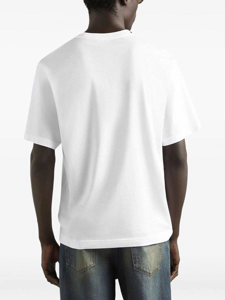 T-shirt in jersey con patch