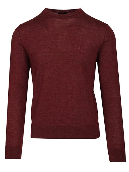 Maglione in lana e seta