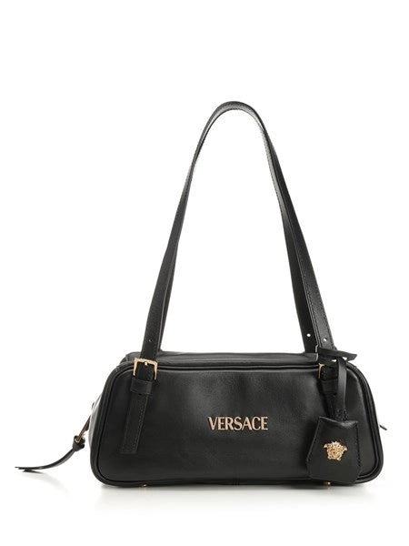 Versace Tag borsa bowling in nappa