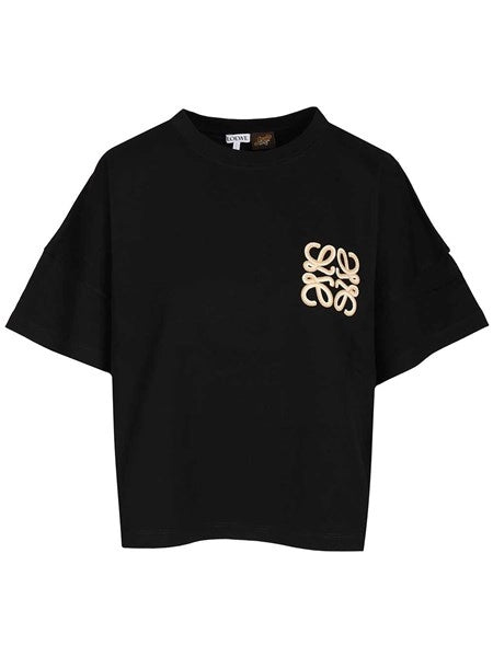 T-shirt in cotone vestibilità boxy