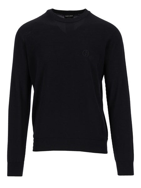 Maglia girocollo in lana