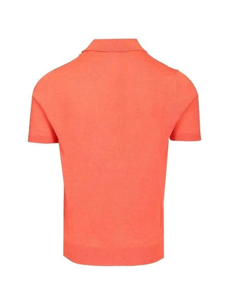 Polo in seta e cashmere
