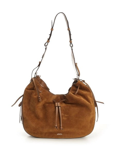 Borsa a spalla "Bolton" Medium in suede