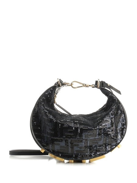 Borsa hobo "Fendigraphy" Mini