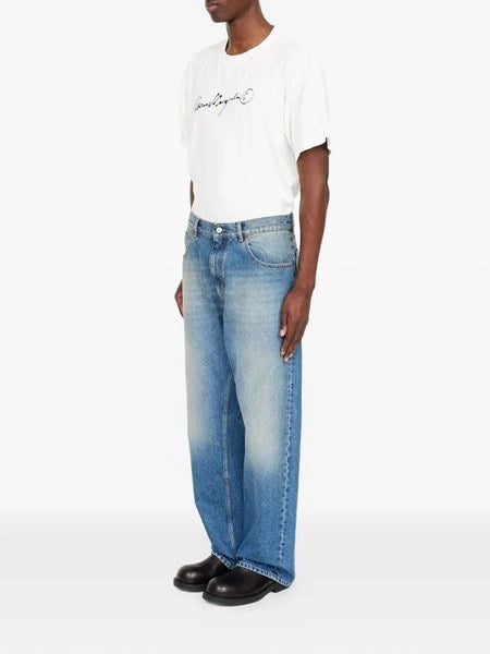 Jeans a gamba dritta