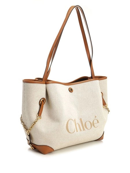 Borsa Chloé Clover in tela