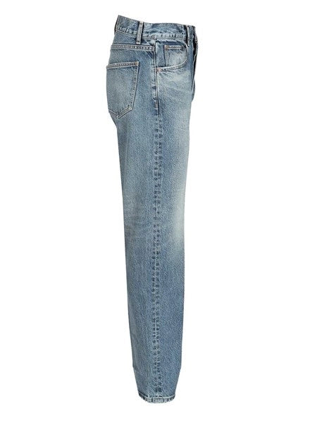 Jeans boyfriend 001 in denim di cotone