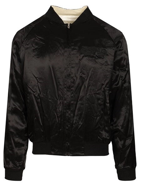 Bomber reversibile in raso