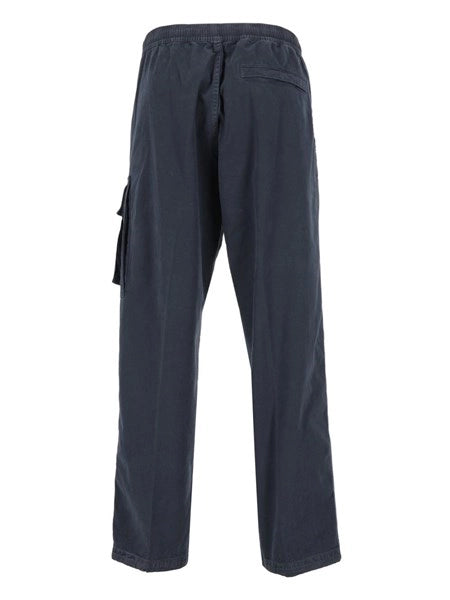 STRETCH ORGANIC BROKEN TWILL COTTON, GARMENT DYED 'OLD' EFFECT