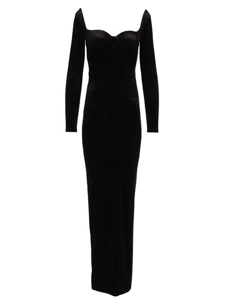 Abito Off-Shoulder Maxi
