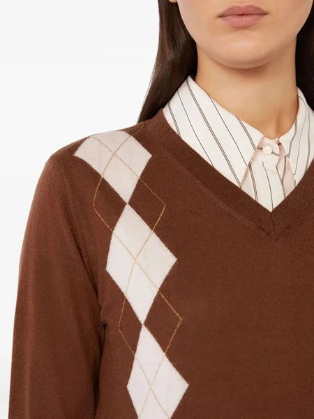 Maglia in lana e seta