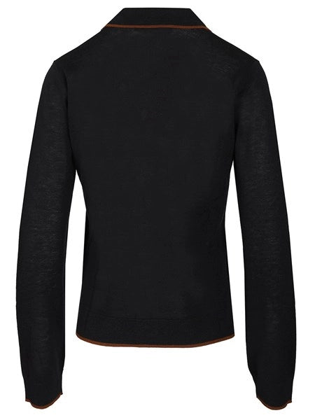 Cardigan con colletto