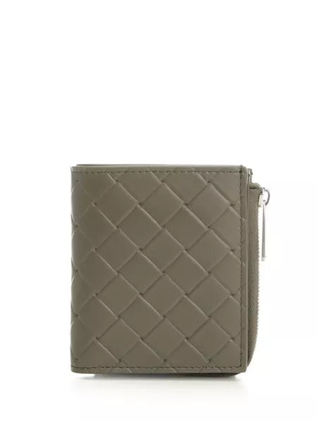 Portafoglio Intrecciato Stamp Bi-fold