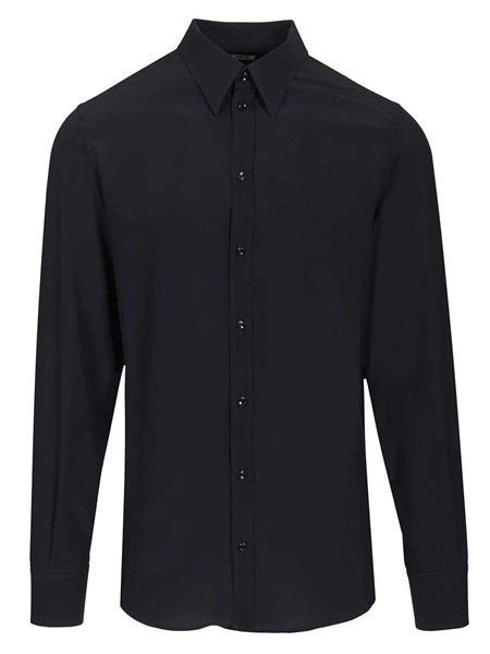Camicia in crêpe de chine di seta
