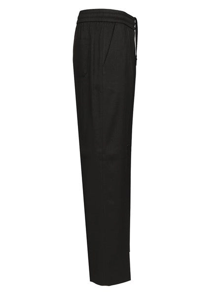 Pantalone jogging in lana