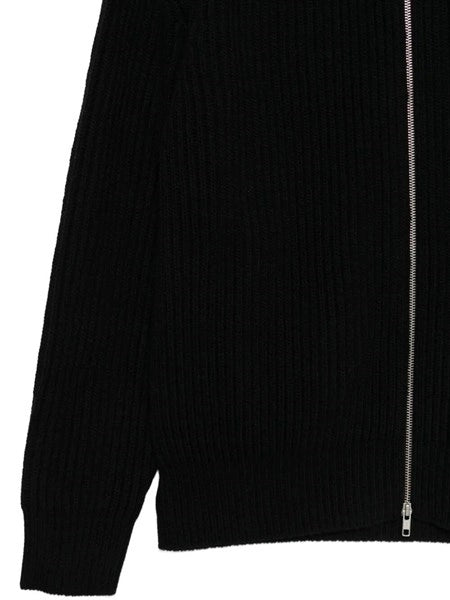Giacca in maglia a costine