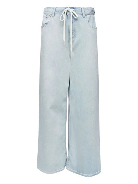 Jeans gamba larga