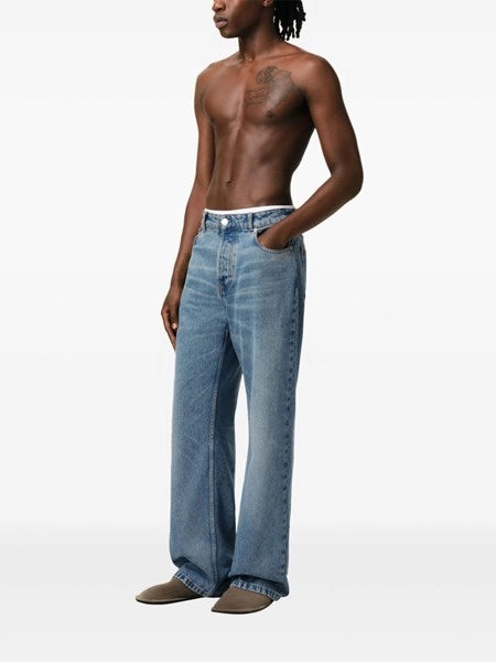 Jeans dal taglio ampio