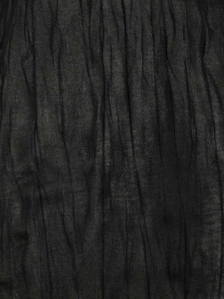 Crinkled knit tank dress
