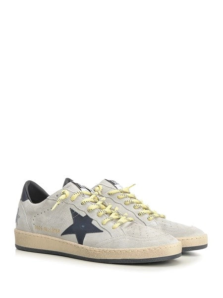 BALLSTAR SUEDE UPPER TOE AND SPUR LEATHER STAR AND HEEL