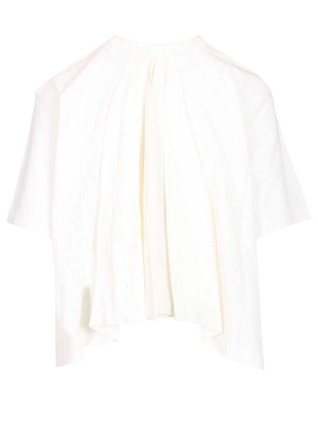 T-shirt in cotone e seta