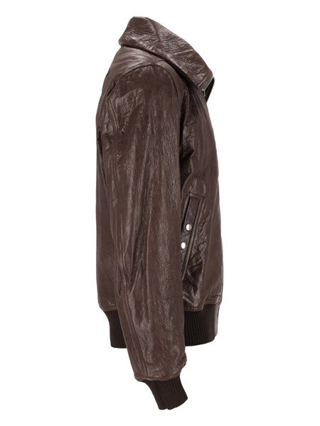 Giacca blouson Dracuflight in pelle