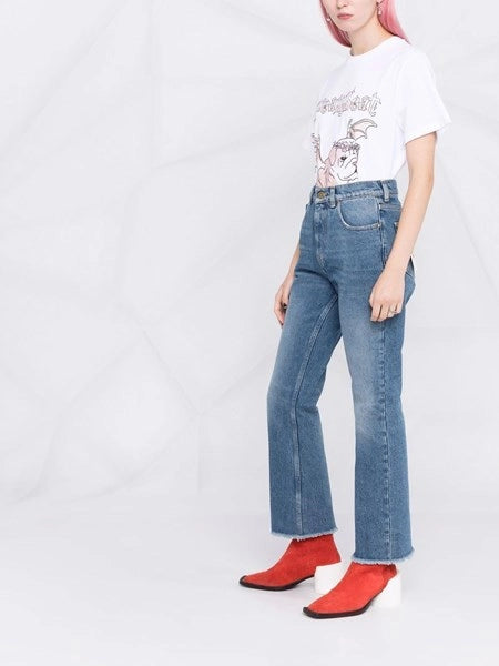 Jeans Cropped Flare