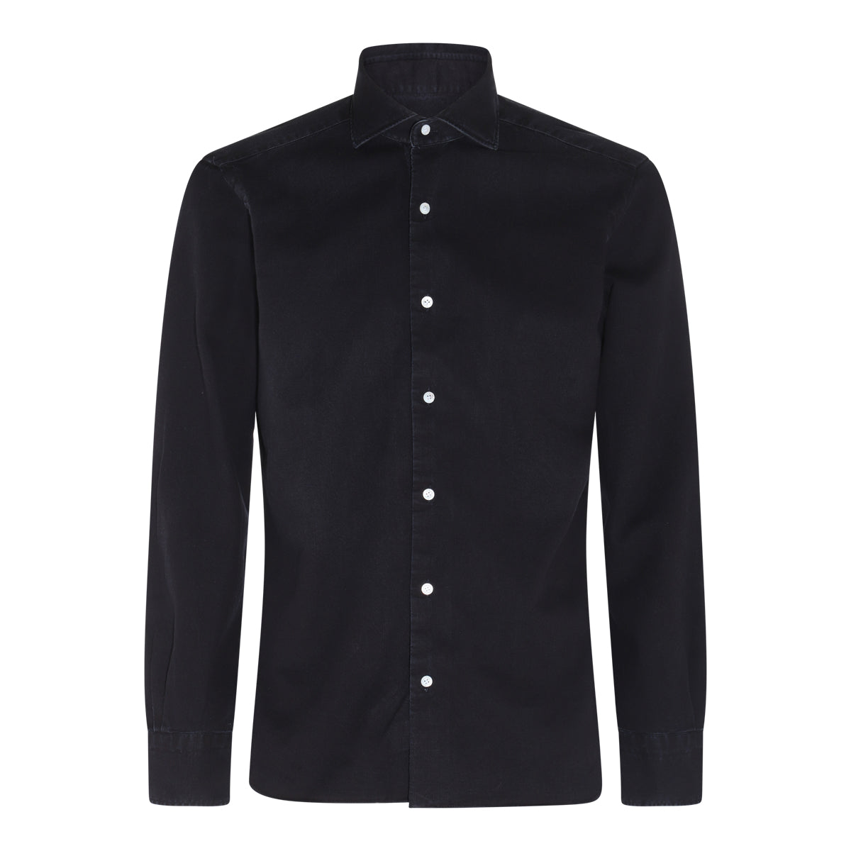 BLACK COTTON SHIRT