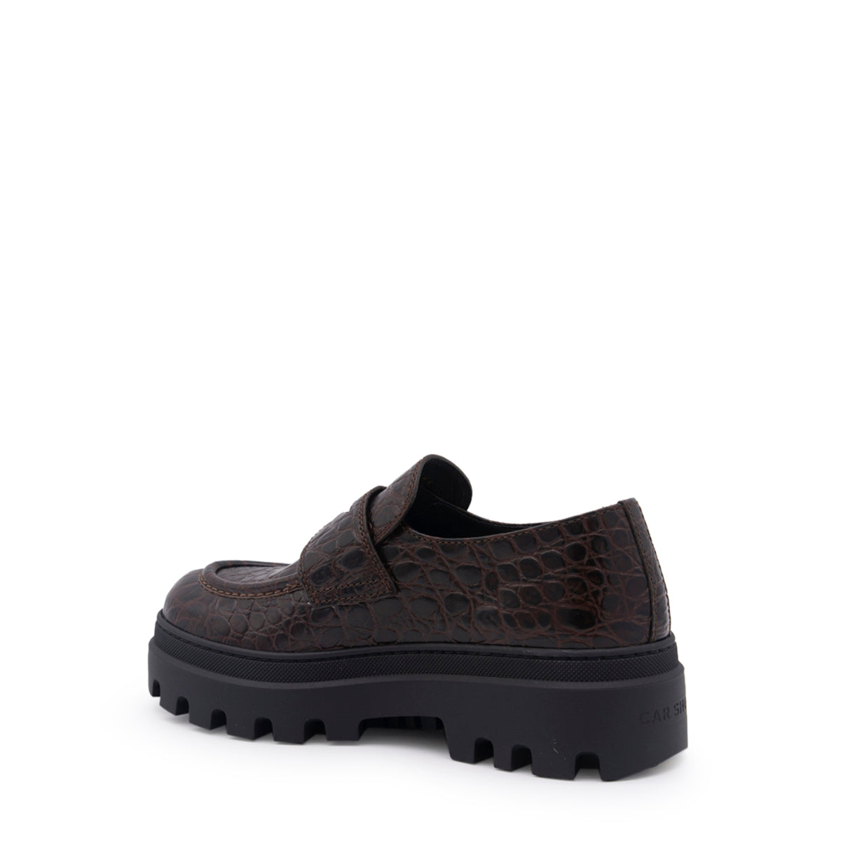 DARK BROWN LEATHER LOAFERS
