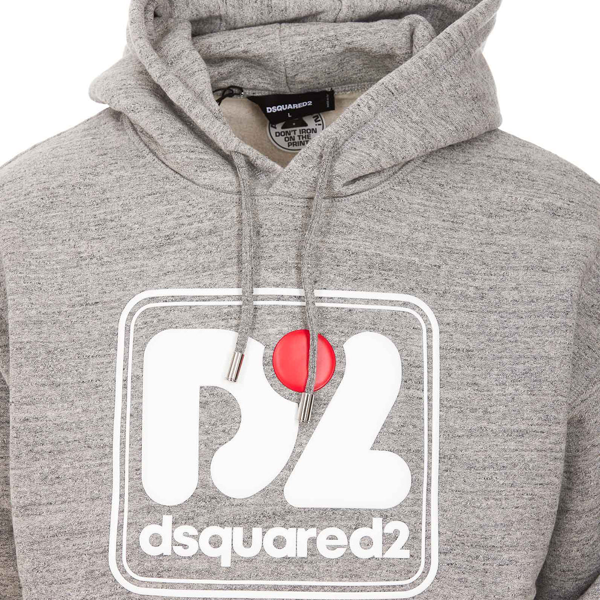 GREY COTTON SWEATSHIRT