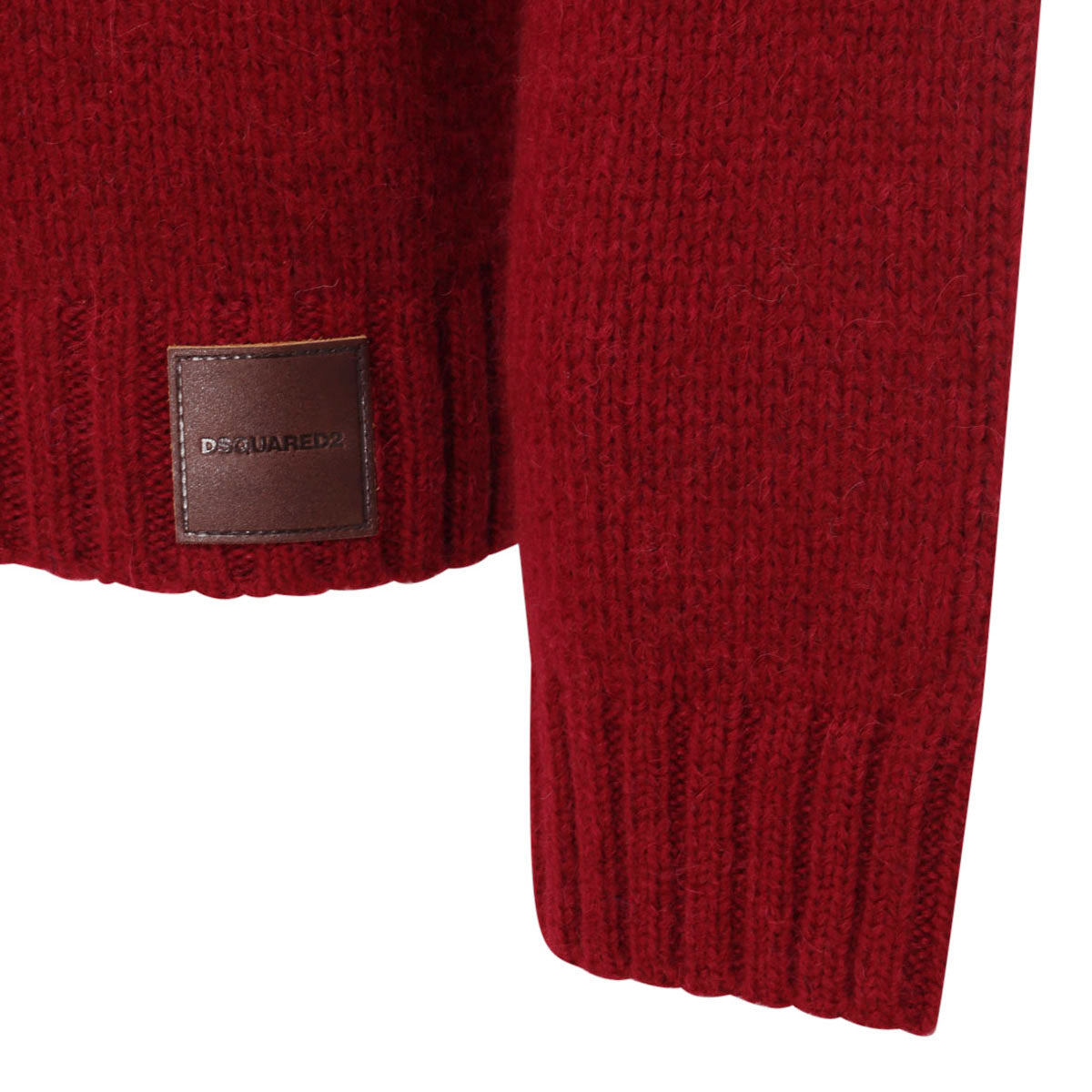RED CASHMERE BLEND JUMPER