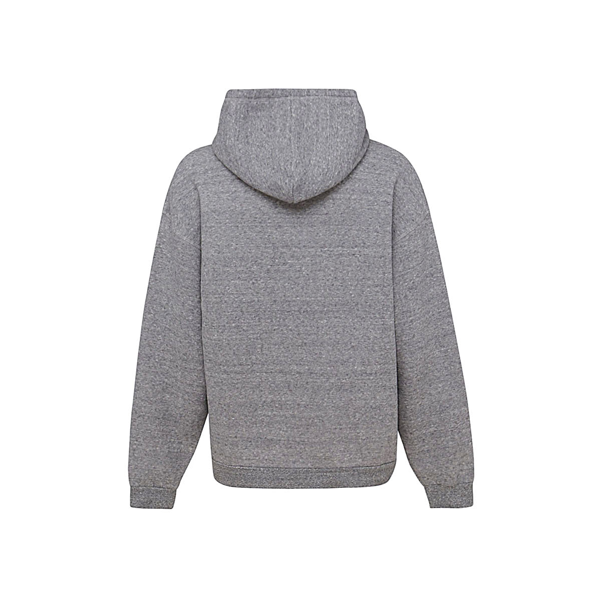 GREY COTTON BLEND HOODIE