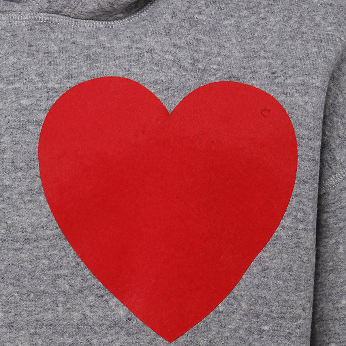 GREY COTTON BLEND HOODIE