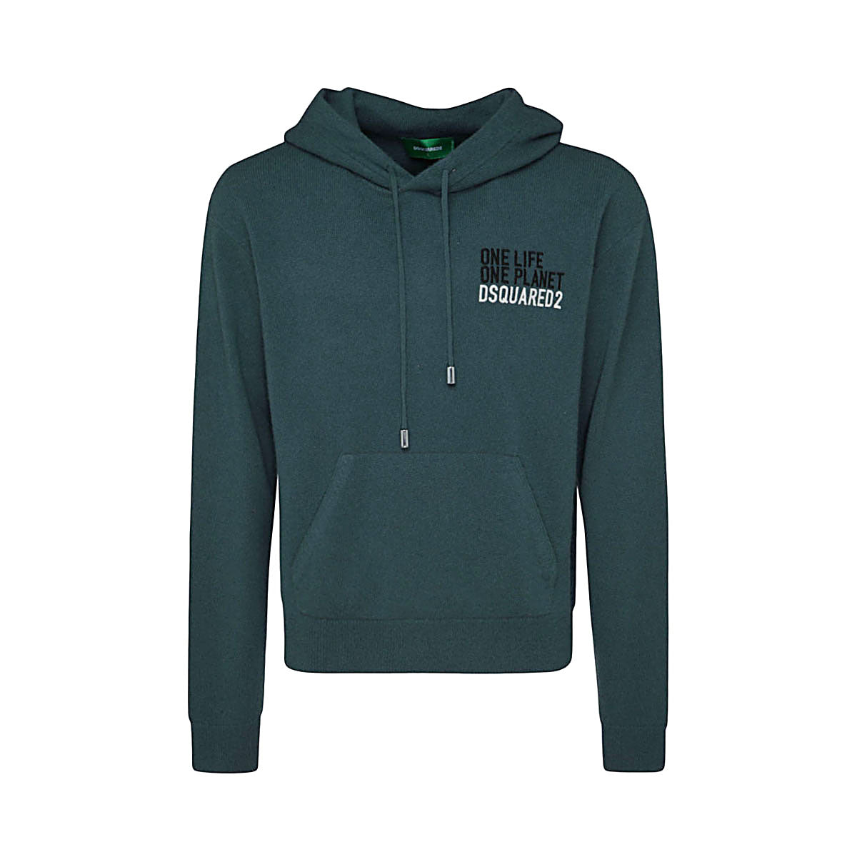 BLUE WOOL SWEATSHIRT
