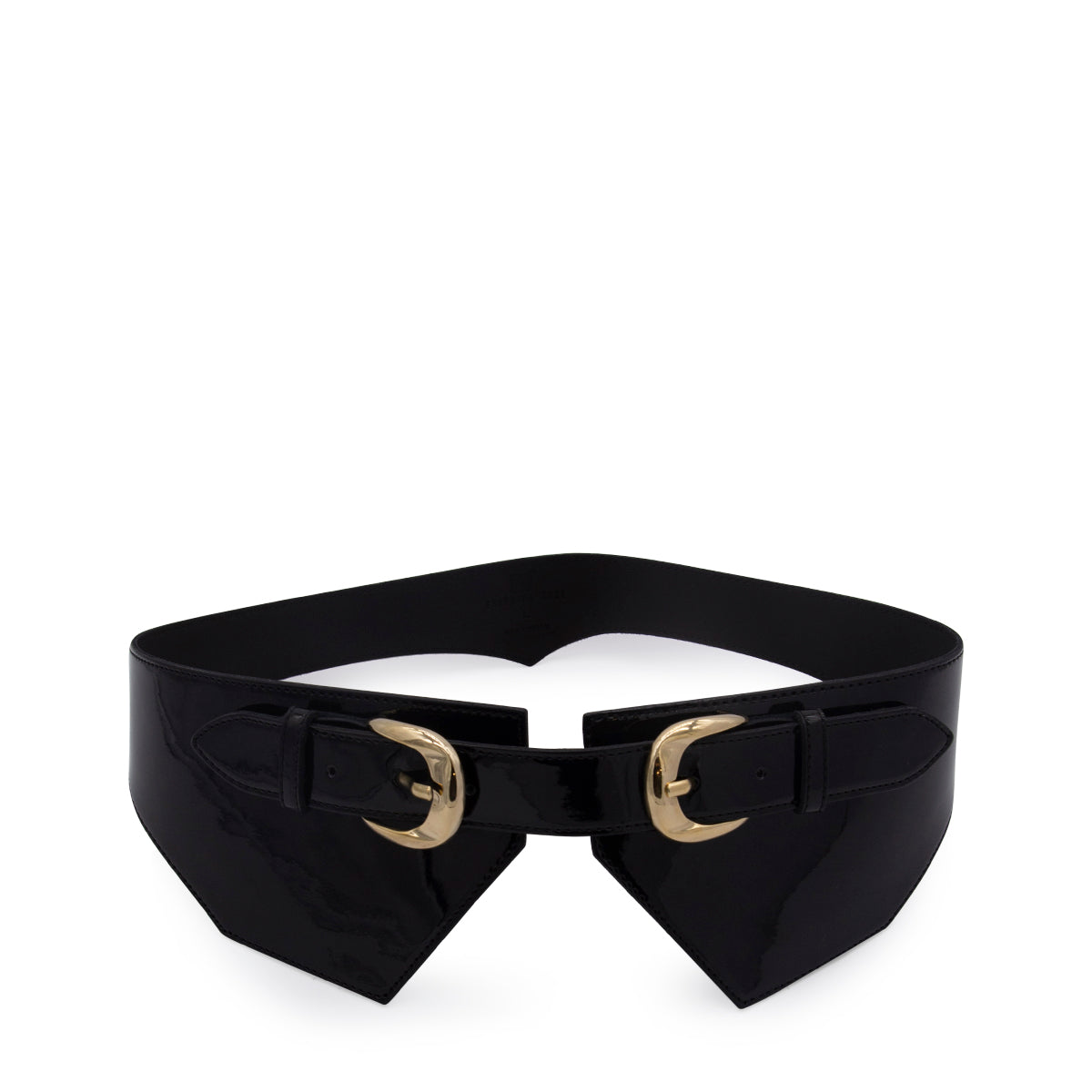 BLACK LEATHER BELT