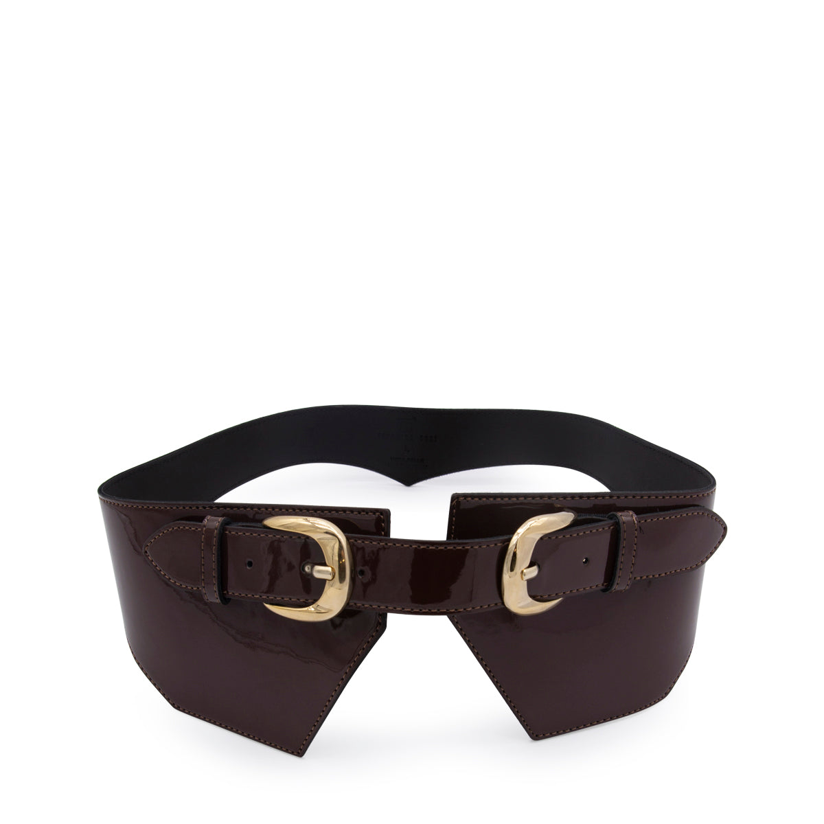BLACK LEATHER BELT