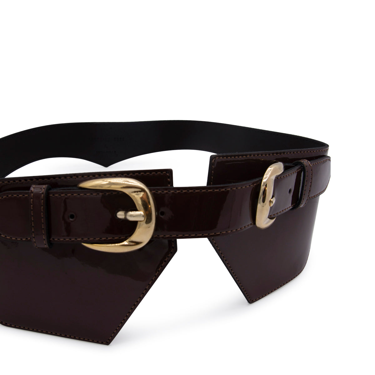 BLACK LEATHER BELT