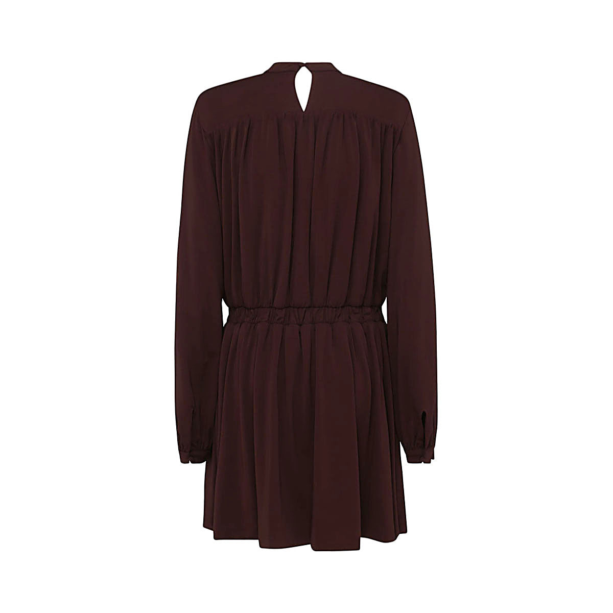 DARK BROWN DRESS