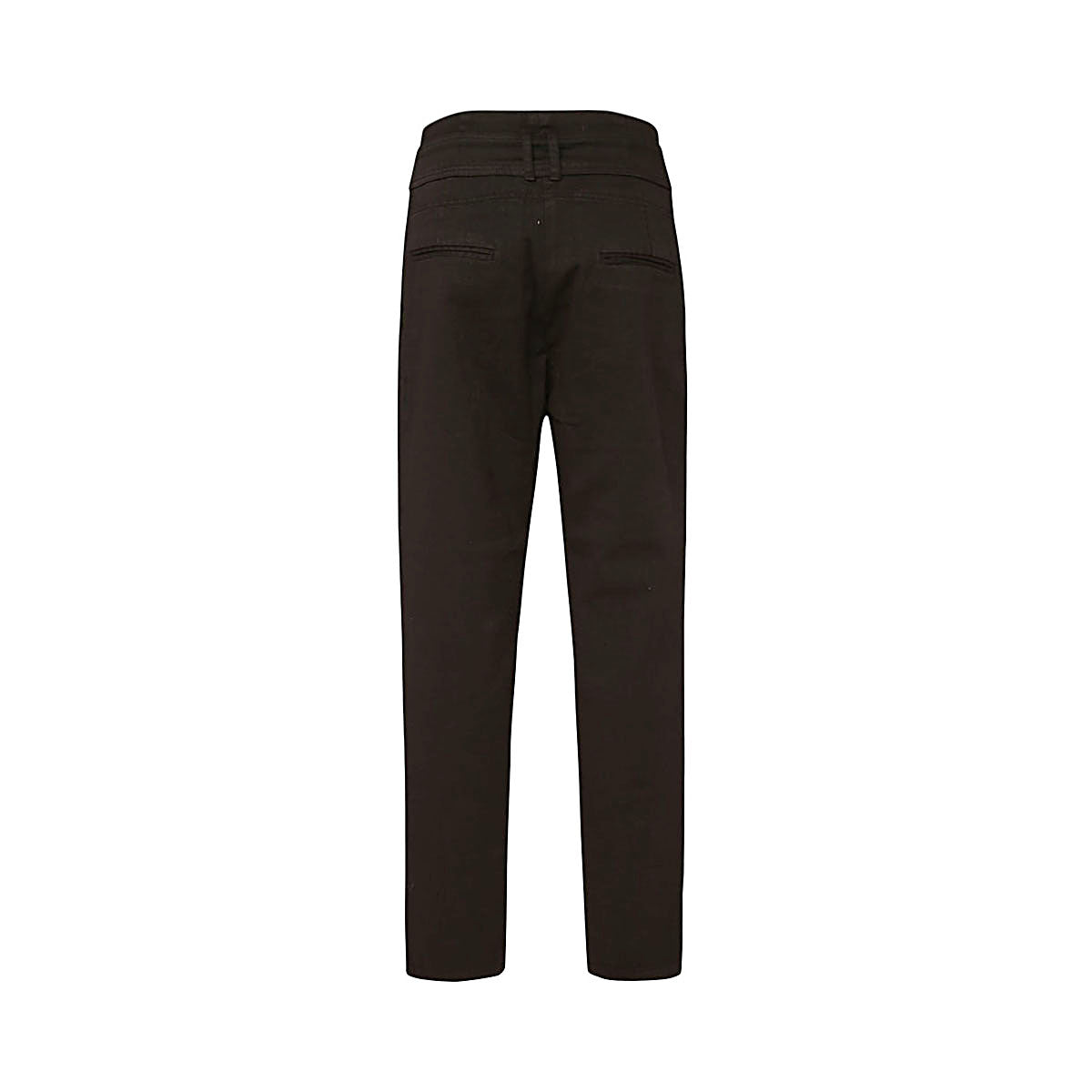 DARK BROWN COTTON PANTS