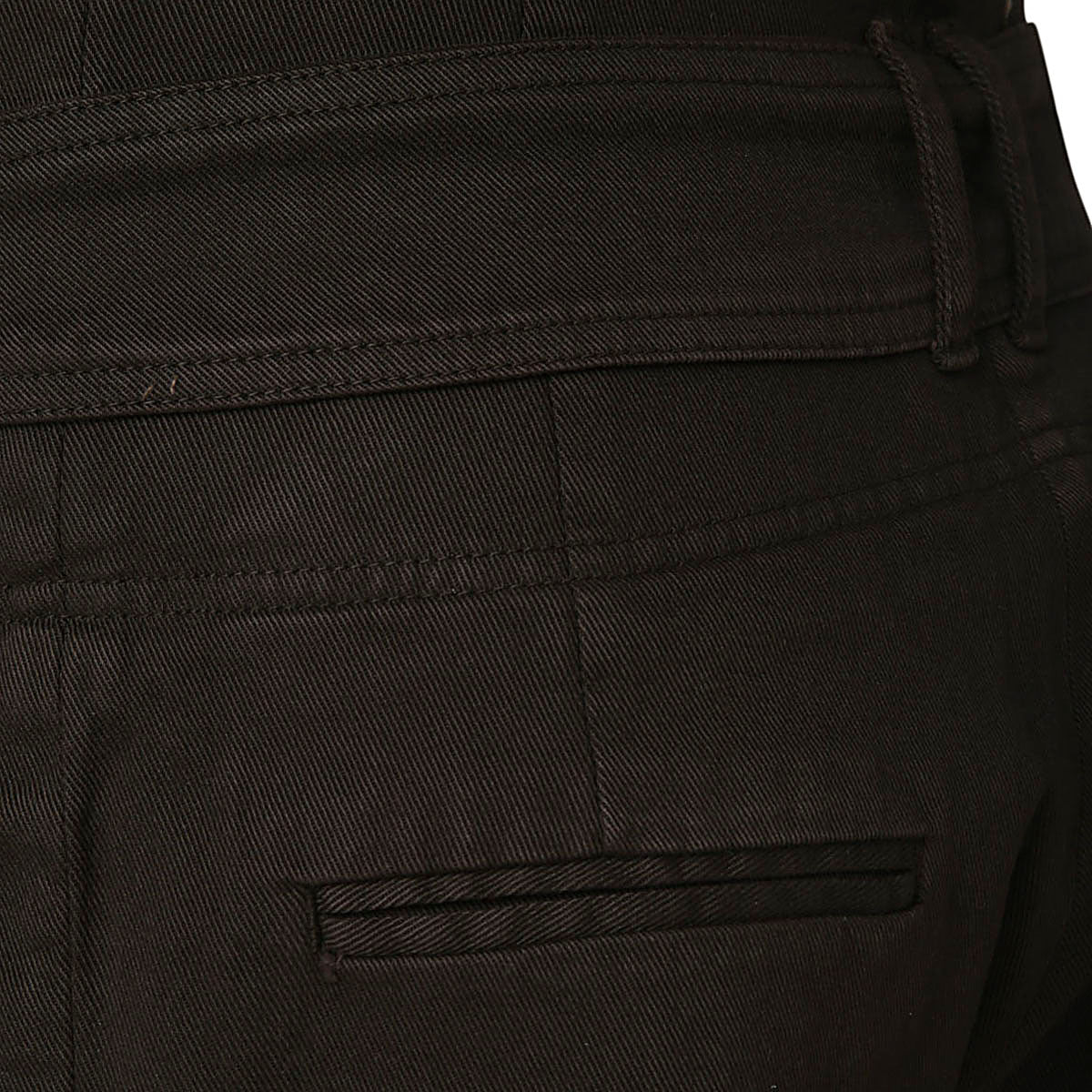 DARK BROWN COTTON PANTS