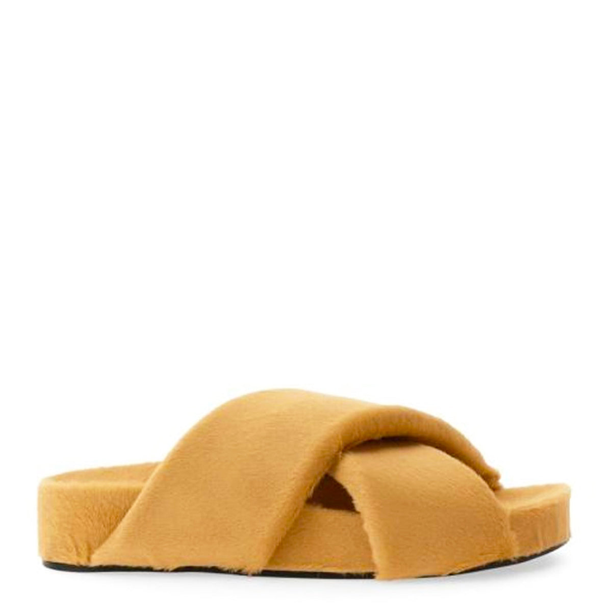 BROWN LEATHER FLATS