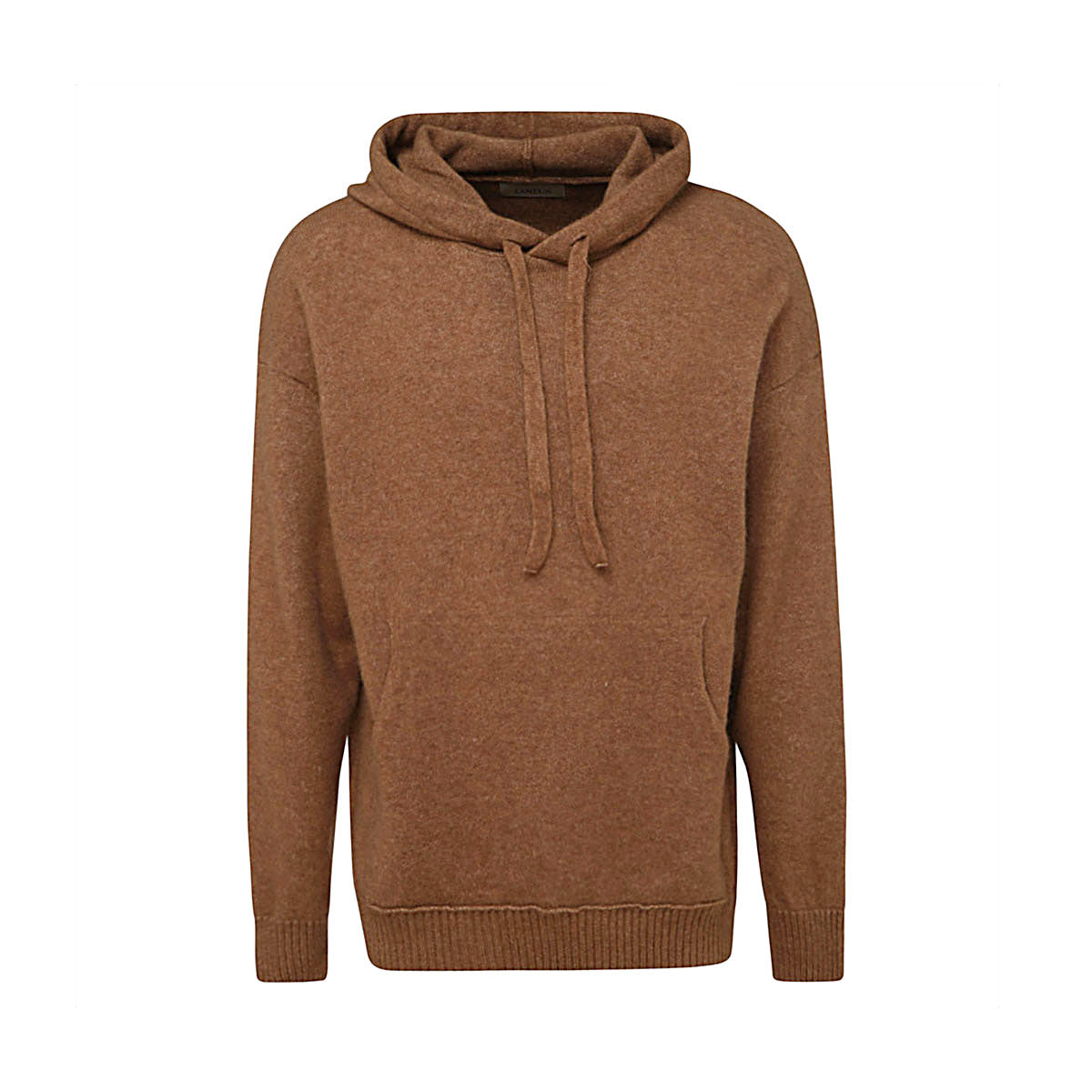 BROWN CASHMERE-SILK KNITWEAR