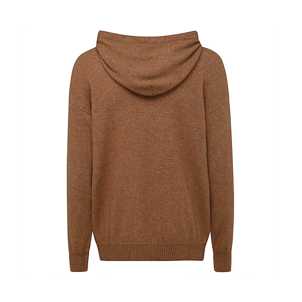 BROWN CASHMERE-SILK KNITWEAR